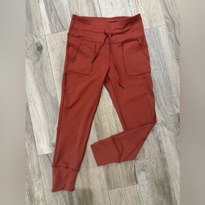 Layer 8 women’s joggers burnt orange